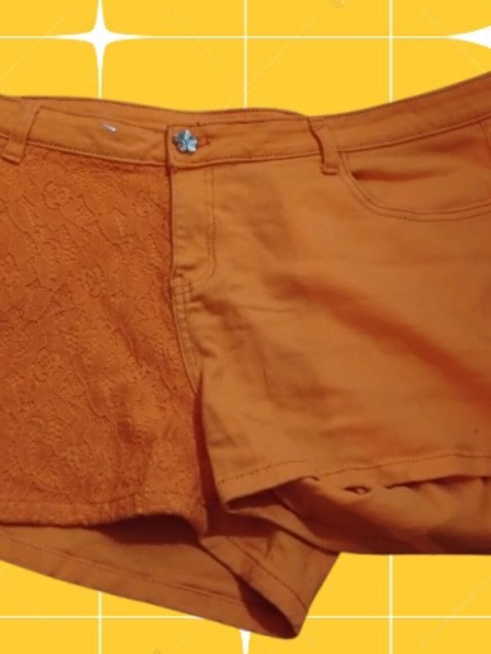 Crystal Vogue Shorts 🔮 🧡